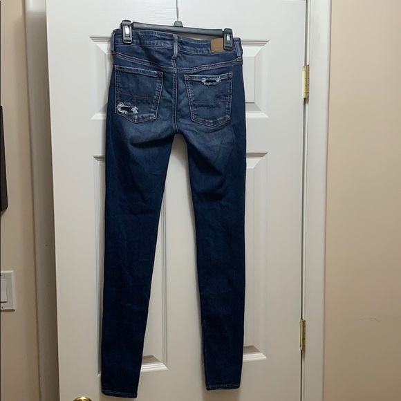 American Eagle Super Stretch Ripped Skinny Jeans - Picture 4 of 4